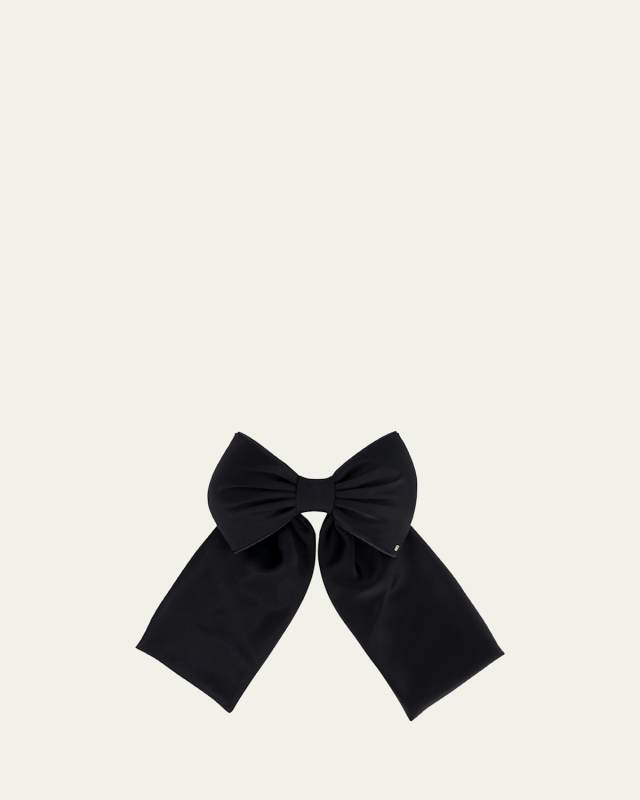 Silk Bow Barrette